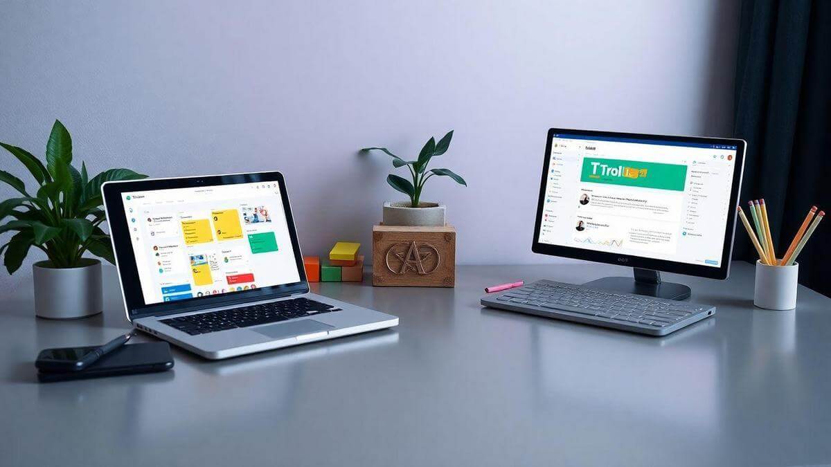 Comparação de Recursos do Trello e Asana