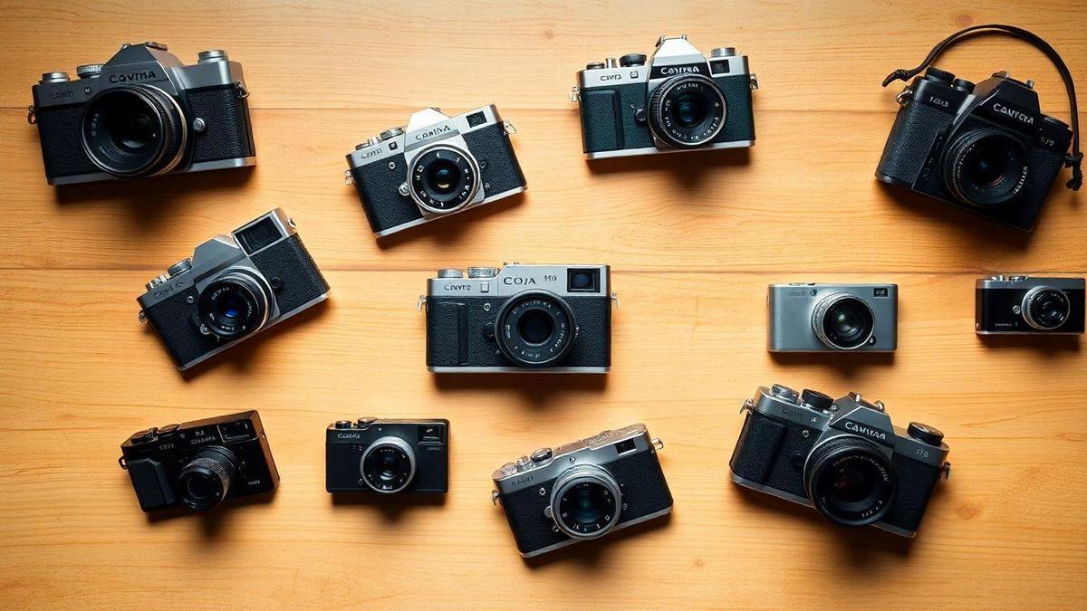A Evolução das Câmeras Compactas ao Longo dos Anos