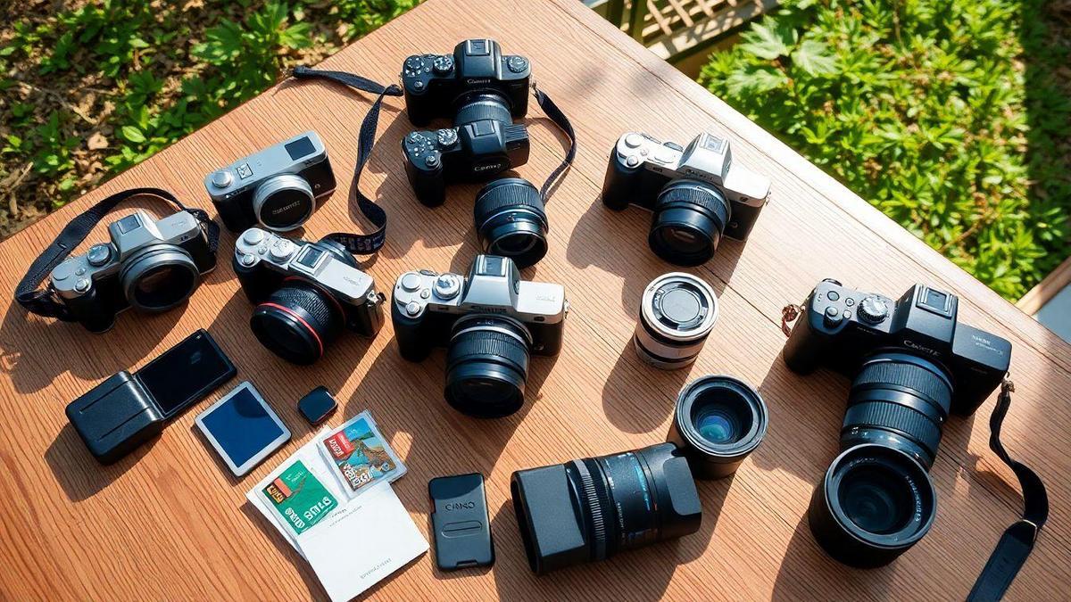 Câmeras Leves para Viagem e Fotografia ao Ar Livre