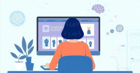 Como a IA melhora compras em lojas online