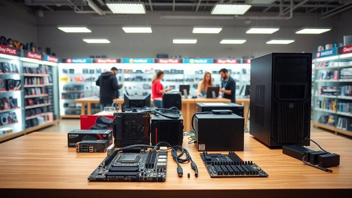 Como escolher componentes de hardware para montagem de PC com custo acessível