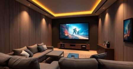 Dicas para escolher projetor home theater 2025