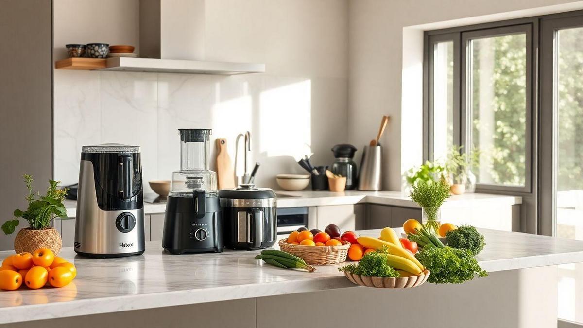 Eletroportáteis e a Alimentação Saudável