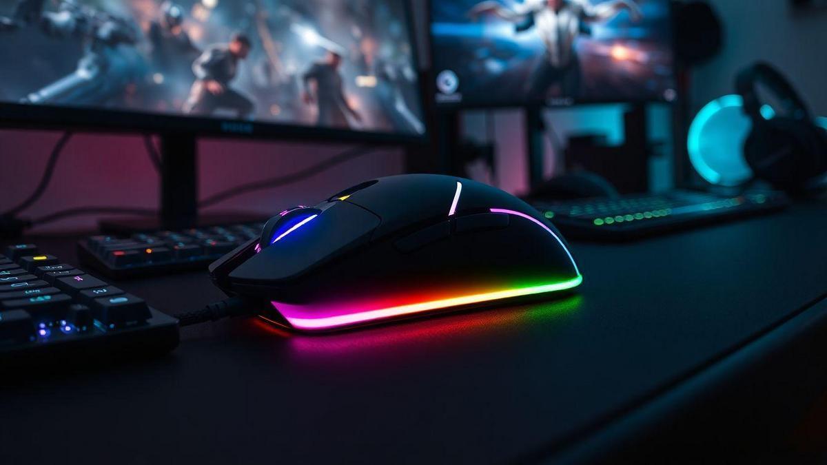 Mouse Gamer: Precisão e Conforto