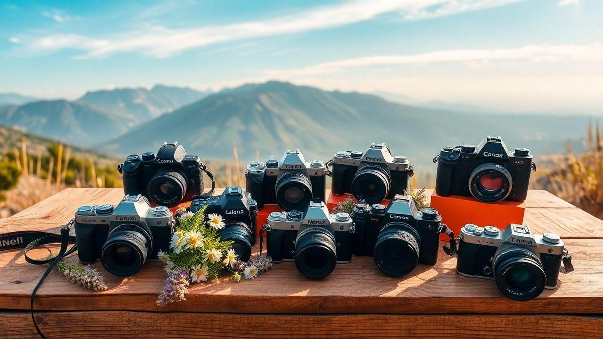 Opções de Câmeras para Iniciantes na Fotografia de Paisagens